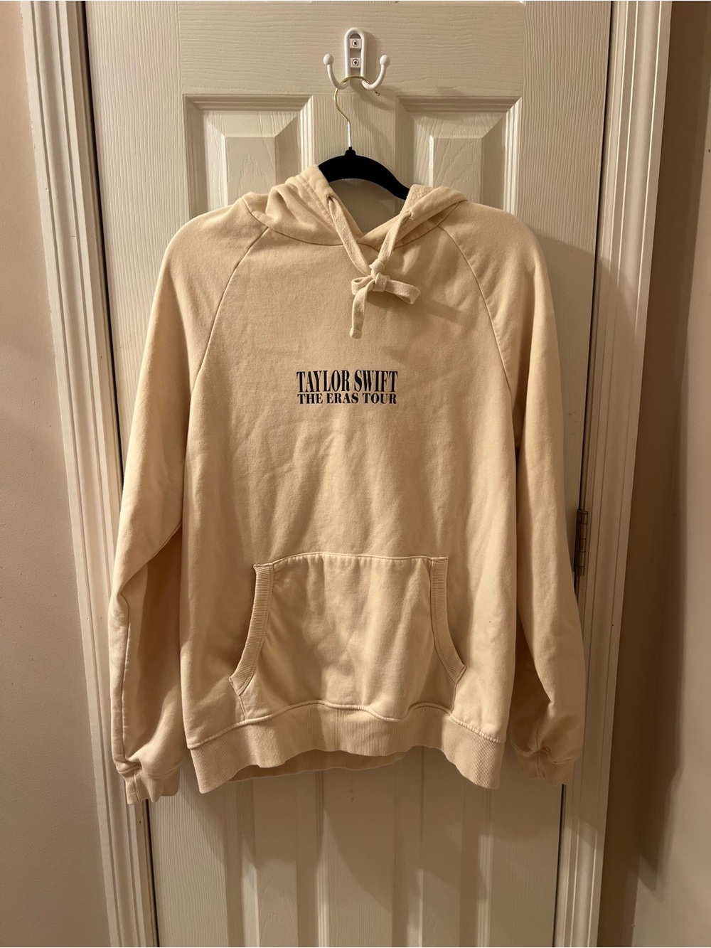 Taylor Swift The Eras Tour Cream Hoodie Size M